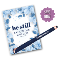 Be Still Notebook And Pen Set Be Still Notebook And Pen Set