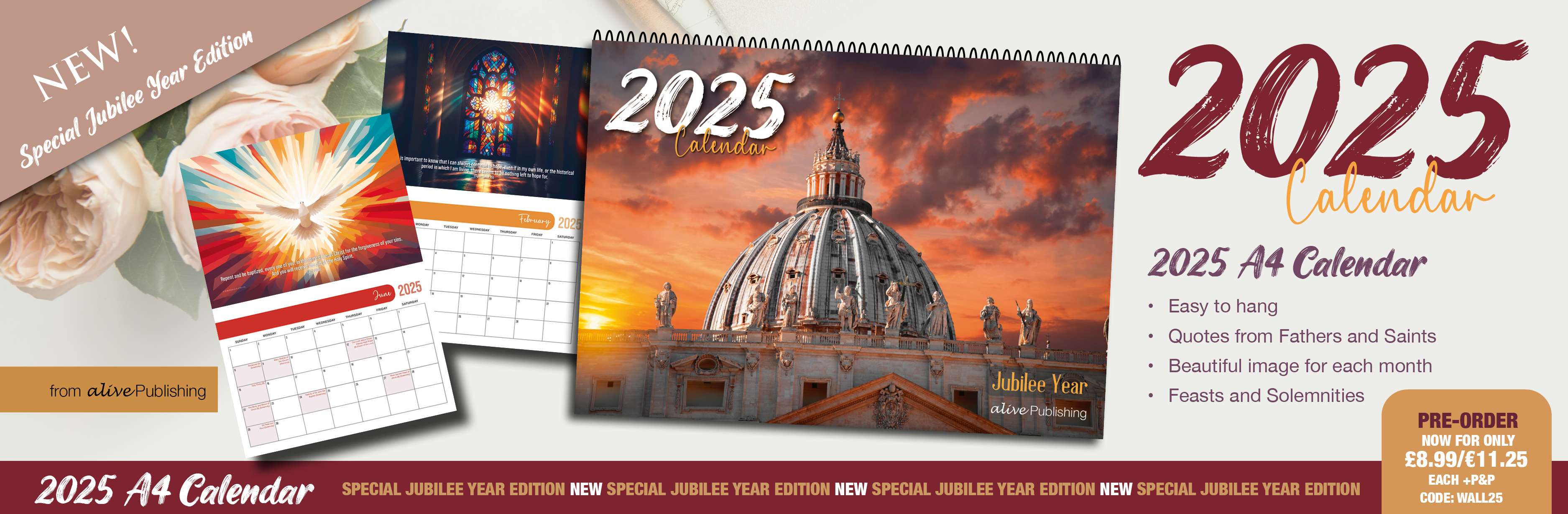 Wall Calendar 2025