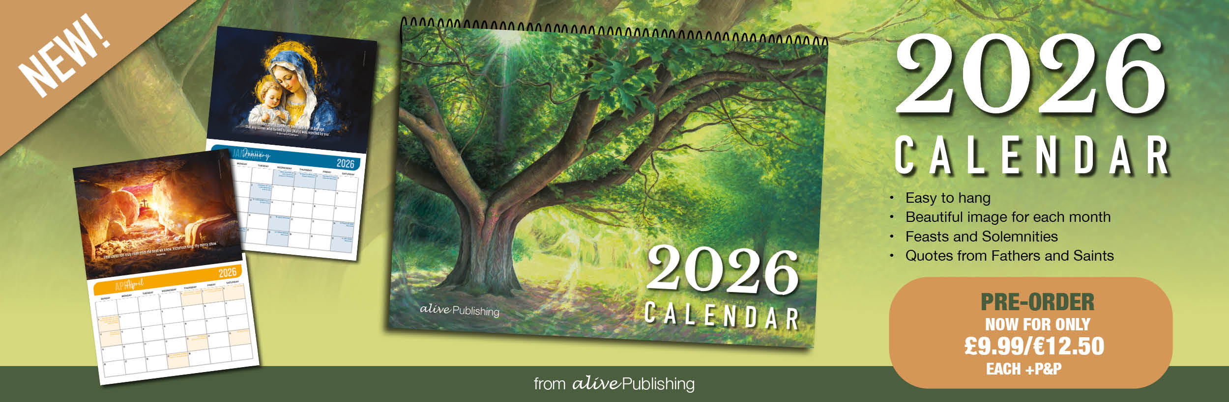 Wall Calendar 2026